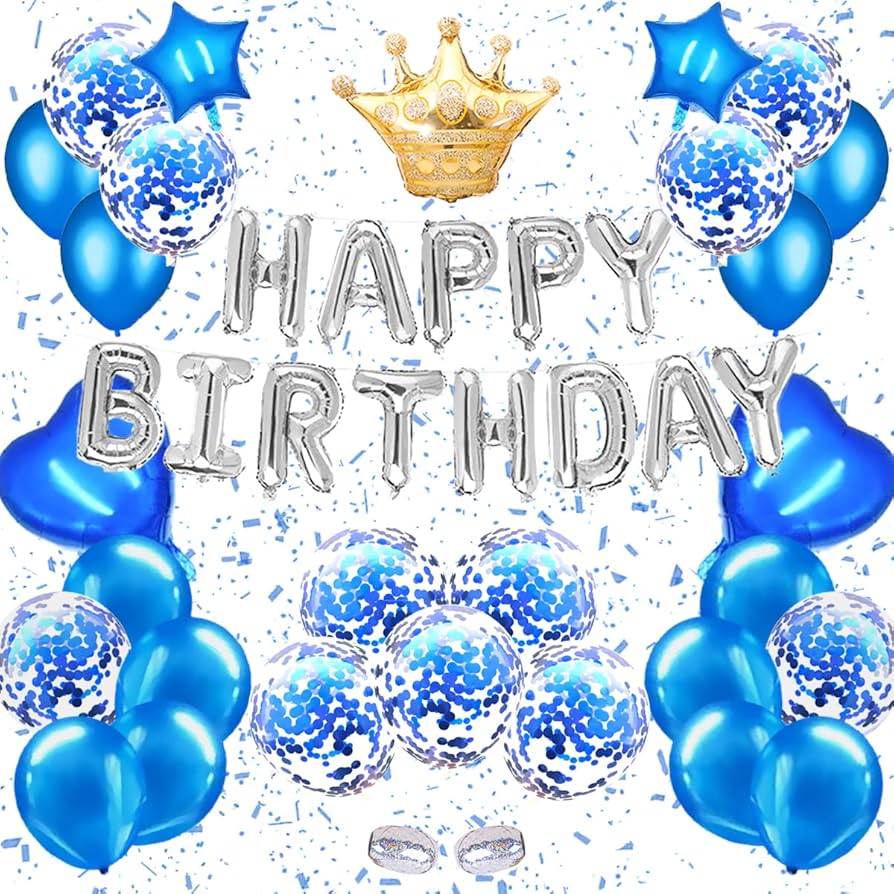 HAPPY BIRTHDAY 誕生日 飾り バルーン Amazon | 風船 誕生日 飾り付け セット （45点） happy birthday